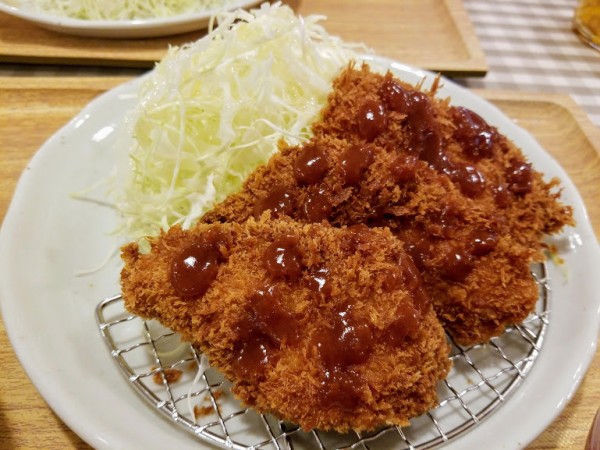 ひれかつ定食